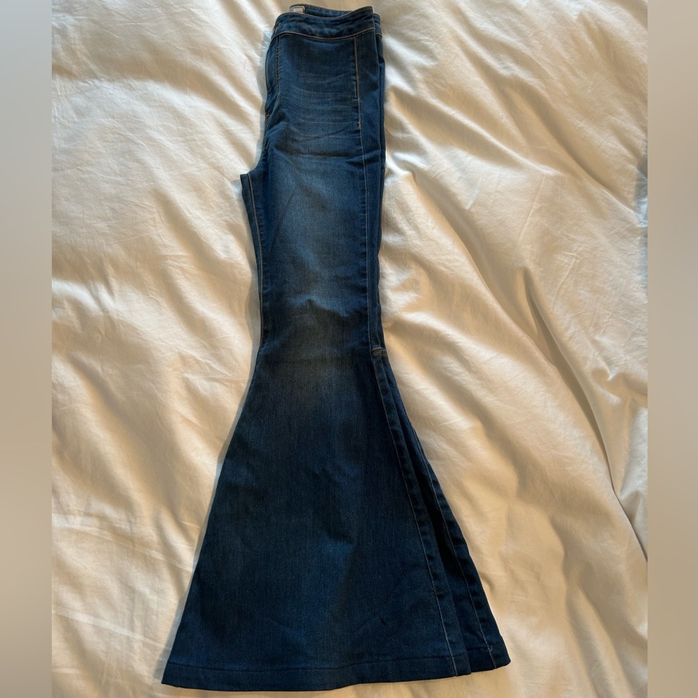 Free People Flare Hippie Jeans